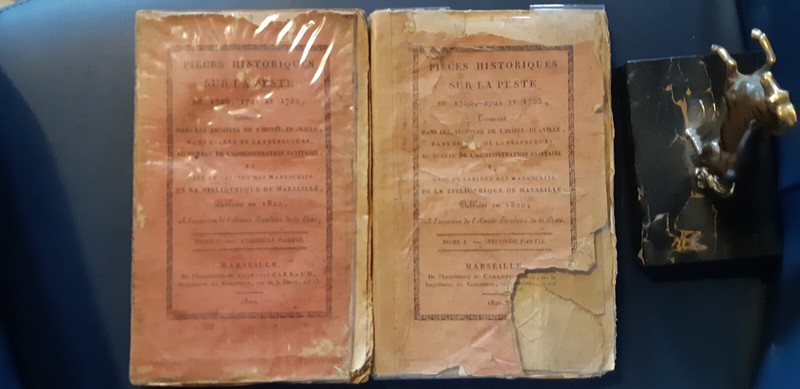PiÃ¨Ces Historiques Sur La Peste De Marseille En 1720-1722 : T I.1 + T I.2