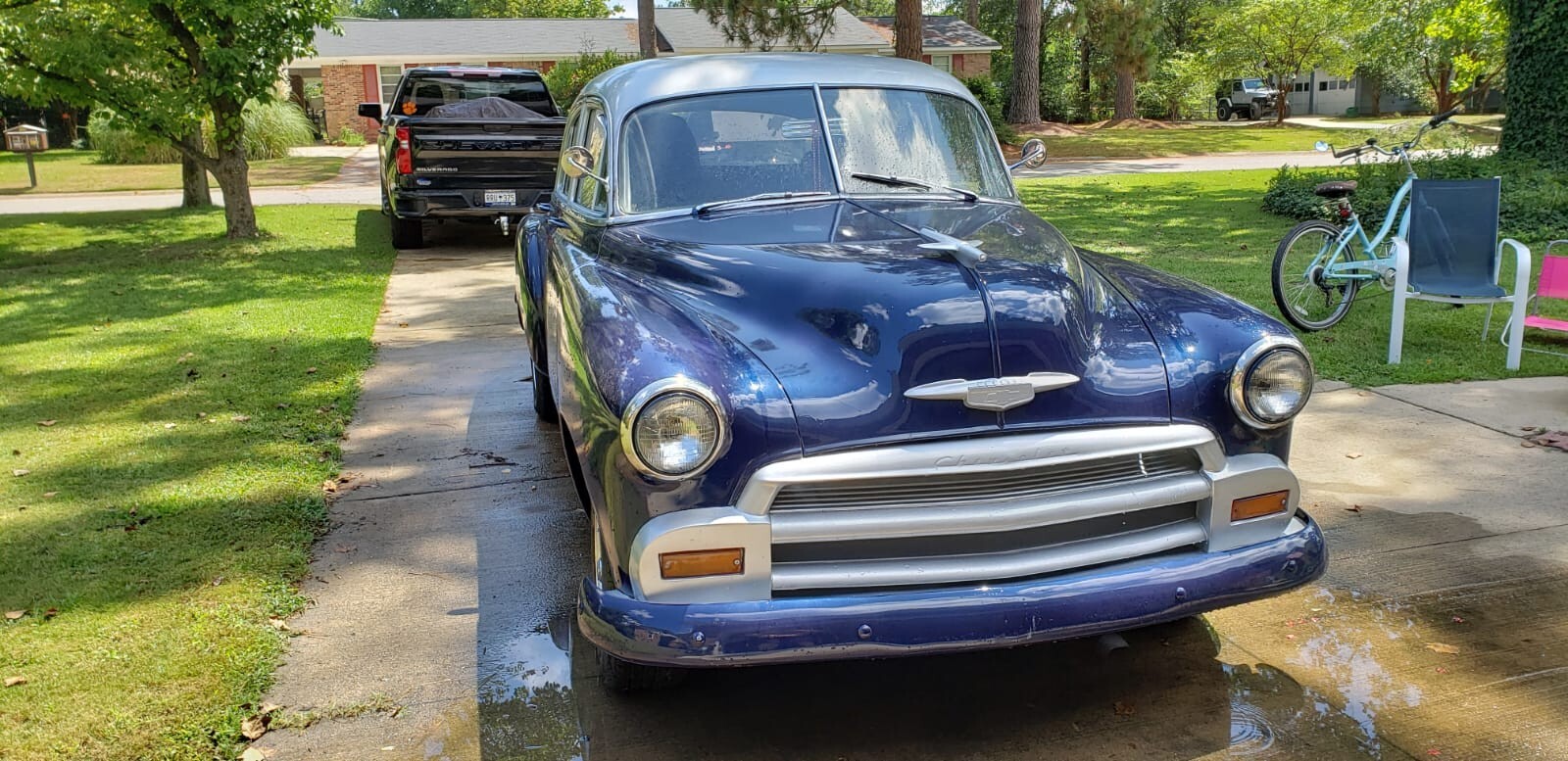 1951 chevy styleline deluxe 4 door