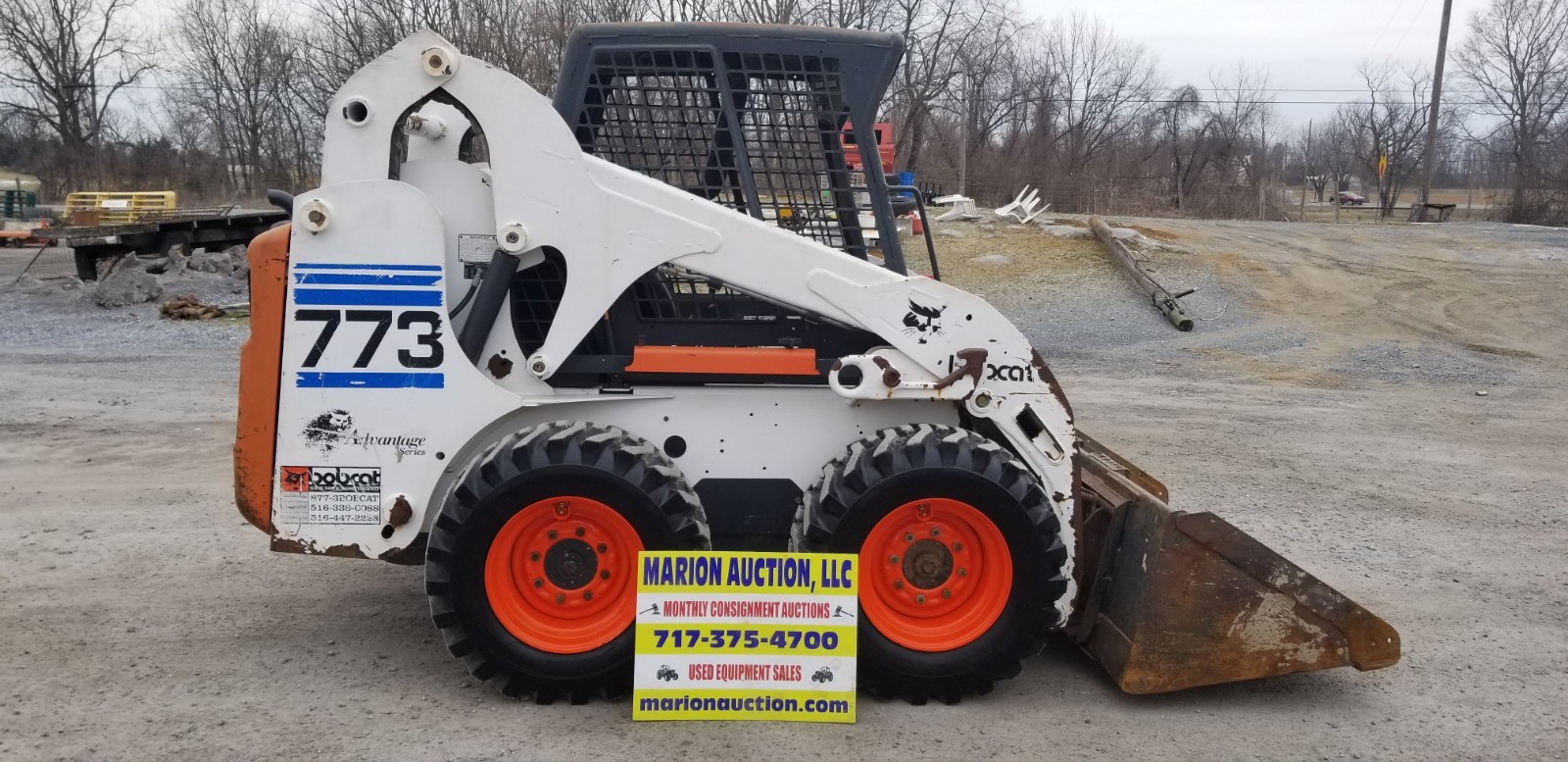 2000 Bobcat 773 Skid Loader Only 1062 Hours!!