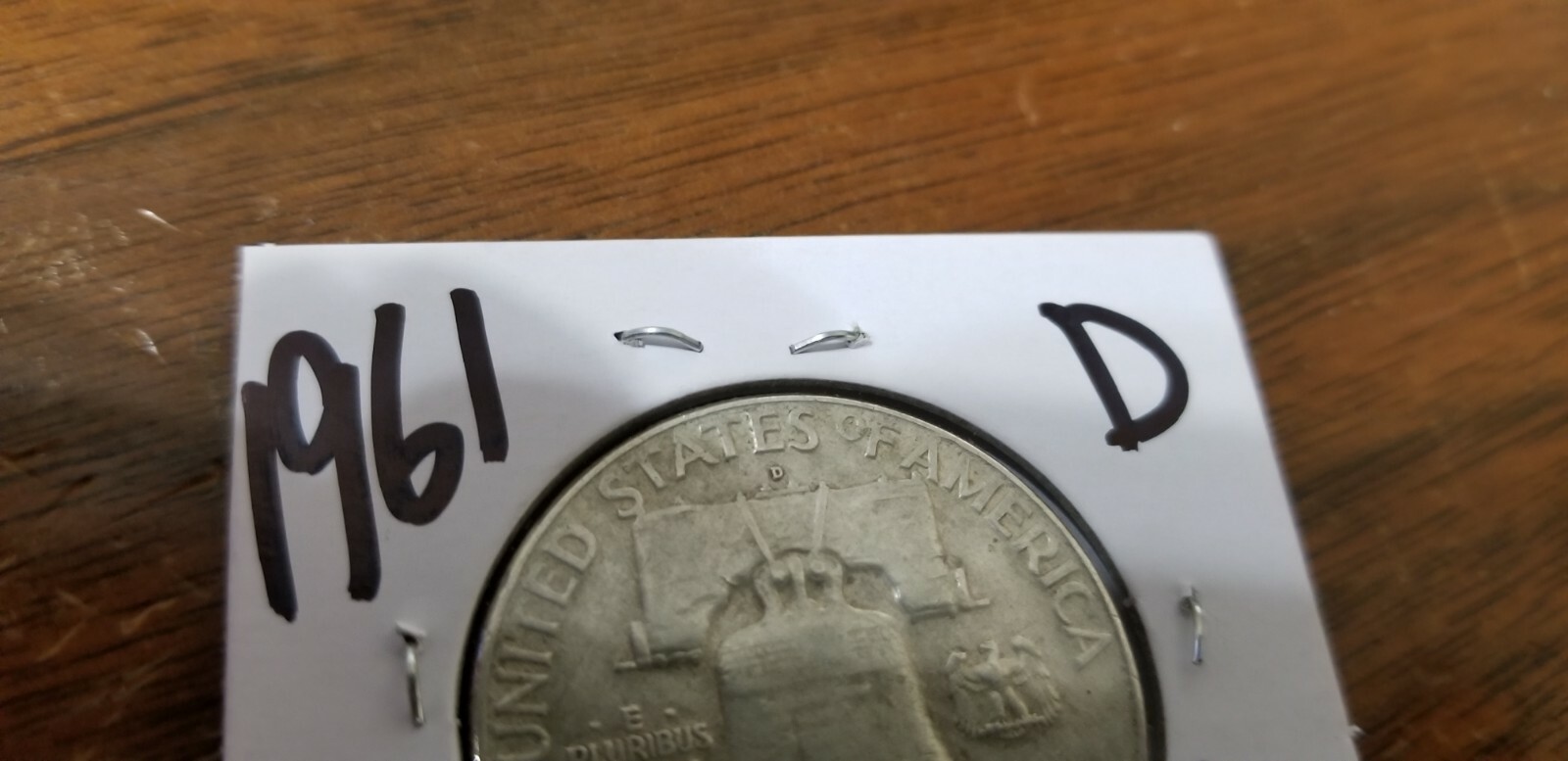 1961 D FRANKLIN HALF DOLLARS #1