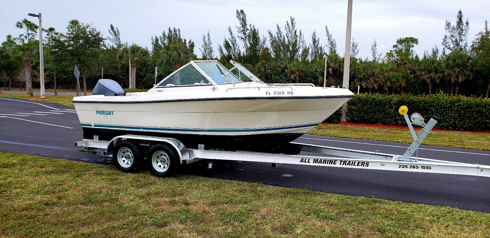 1994 Pursuit 1950 dual console. grady white, key west, boston whaler