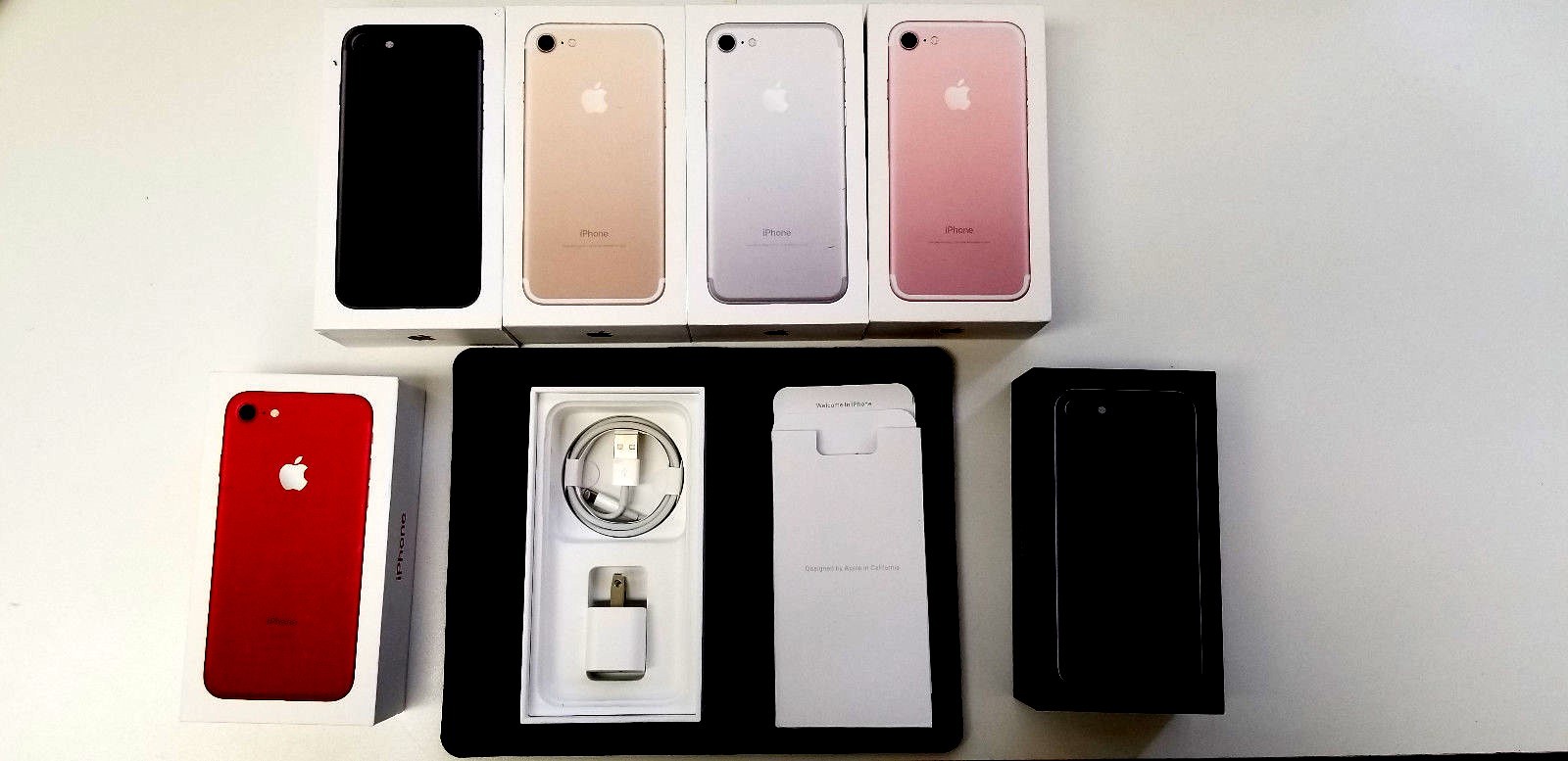 Apple iPhone 7 7+ Plus Original Retail Box with OEM