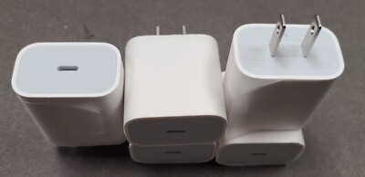 Lot of 5 Genuine OEM Apple 20W USB-C Fast Power Adapter A2305 for iPhone iPad