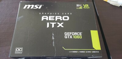 msi GeForce GTX 1060 AERO ITX 6G OC Rare