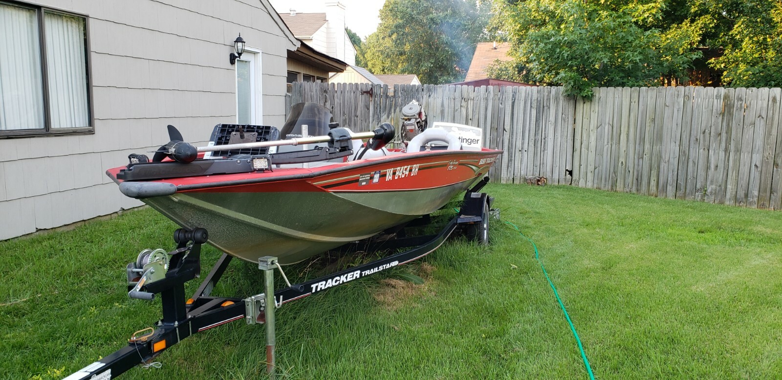 2007 Bass Tracker Pro Team 175 Boat bass