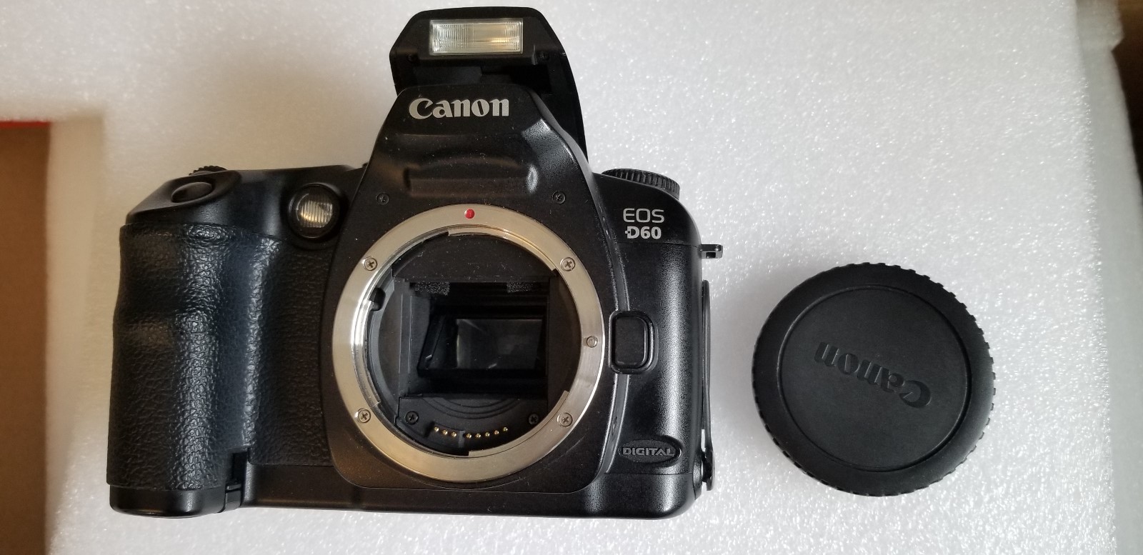 フィルムカメラ USED CANON EOS D60 Canon EOS D60 6.3MP Digital SLR Camera - Black (Body Only