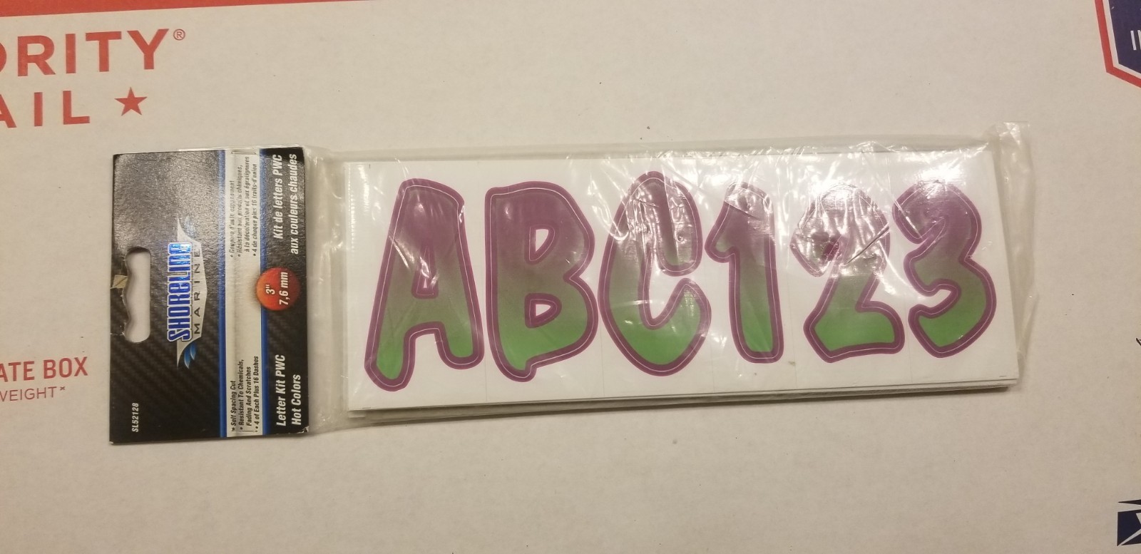 NEW Shorline Marine Boat PWC Letter 3