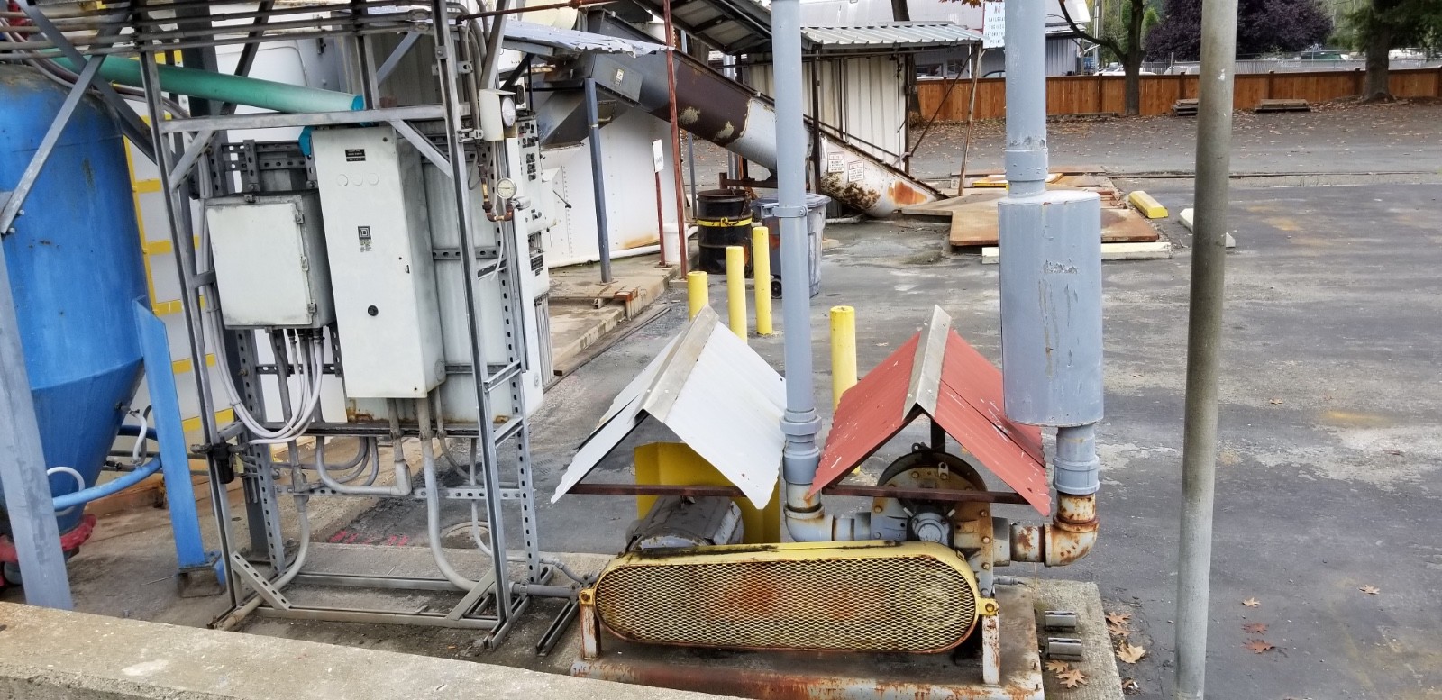 WHIRL AIR 10BF-300 PNEUMATIC VACUUM CONVEYING UNLOADING SYSTEM SUTORBUILT 30HP