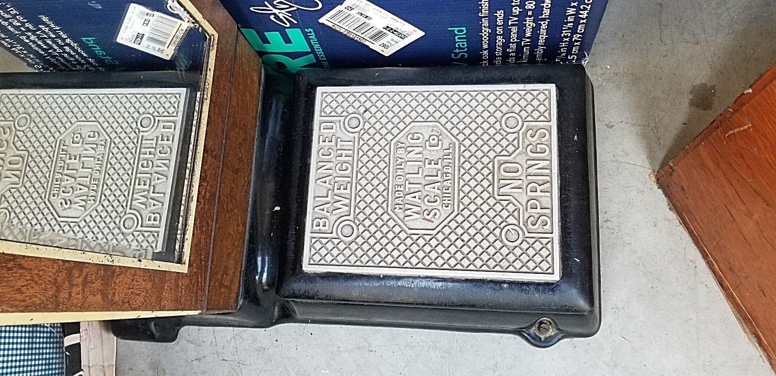 WATLING  SCALE MFG.CO VINTAGE 1 Cent Cent Fortune WEIGHT SCALE