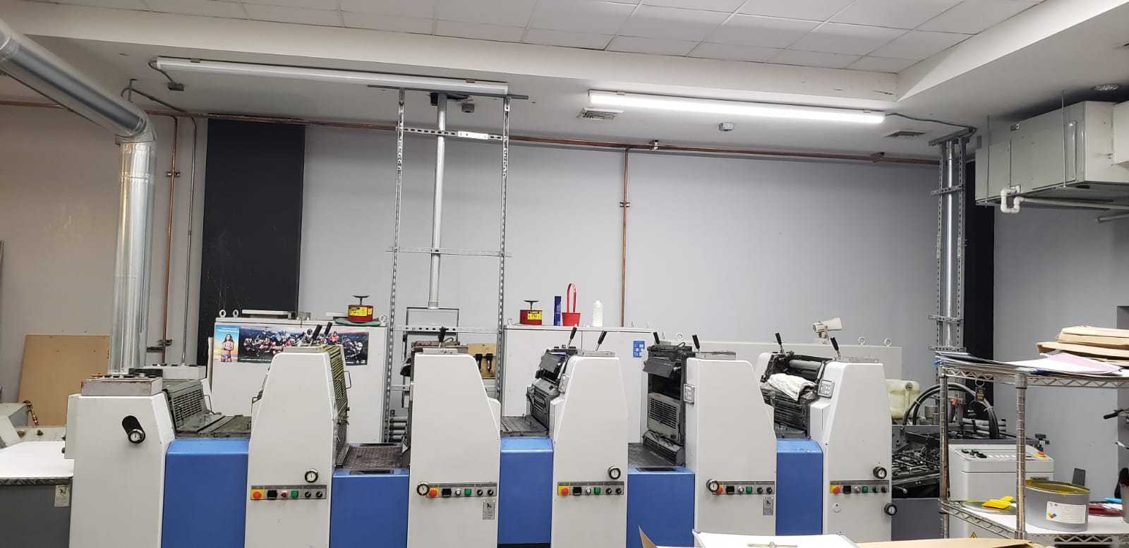 1999 RYOBI 525HX-D  WITH IN LINE COATER, IR DRYER