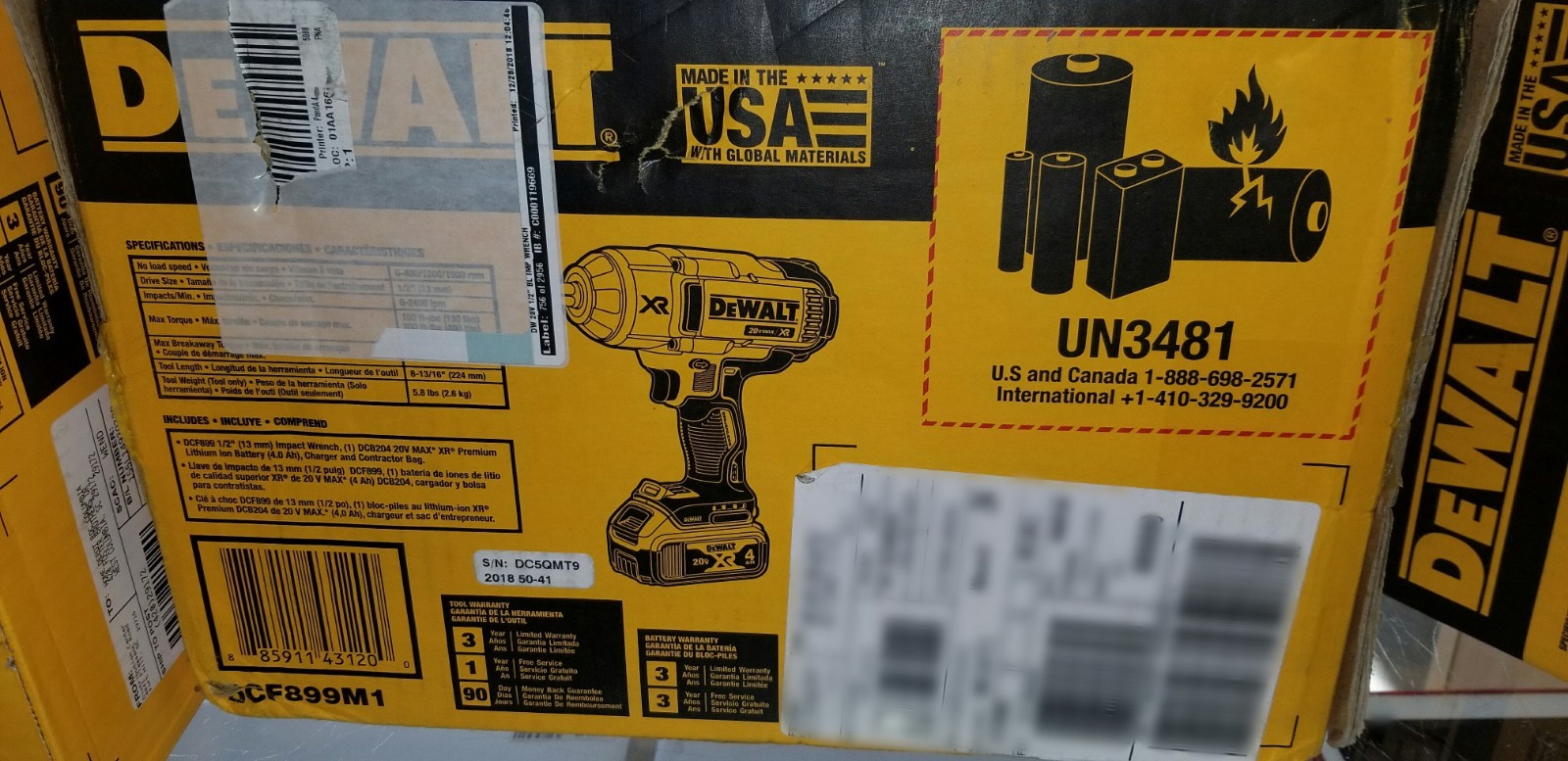 Dewalt DCF899M1
