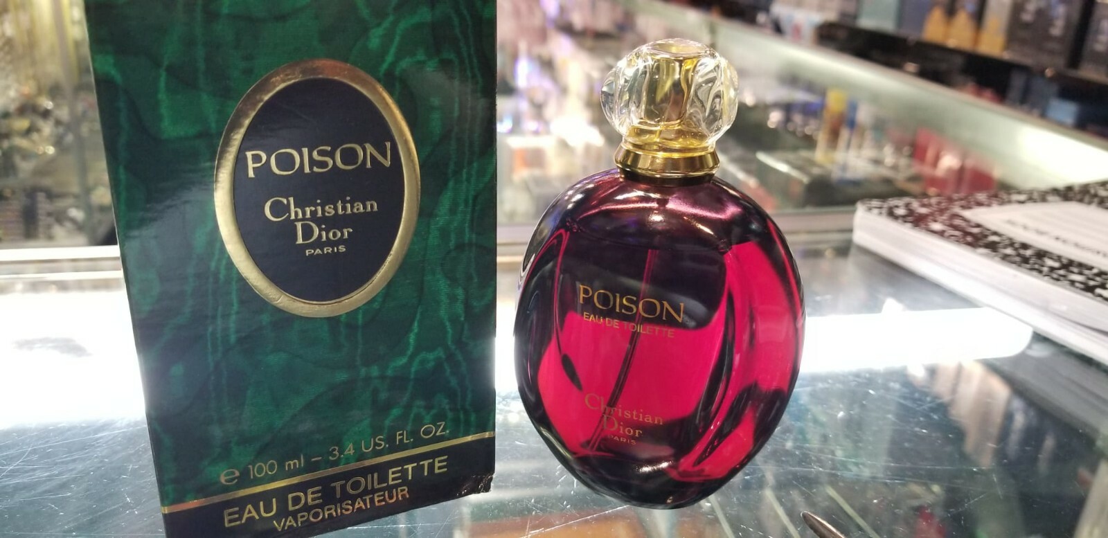 ★新品.未開封★POISON.ChristianDior.オードトワレ100mI Poison By Christian Dior 3.4/3.3oz/100ml Edt Spray For Women