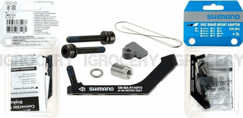 Shimano Disc Brake Adapter for 140 mm Rotors For Road Bike N