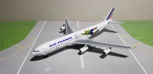 DRAGON WINGS AIR FRANCE "WORLD CUP" A340-311 1:400 SCALE DIECAST METAL MODEL