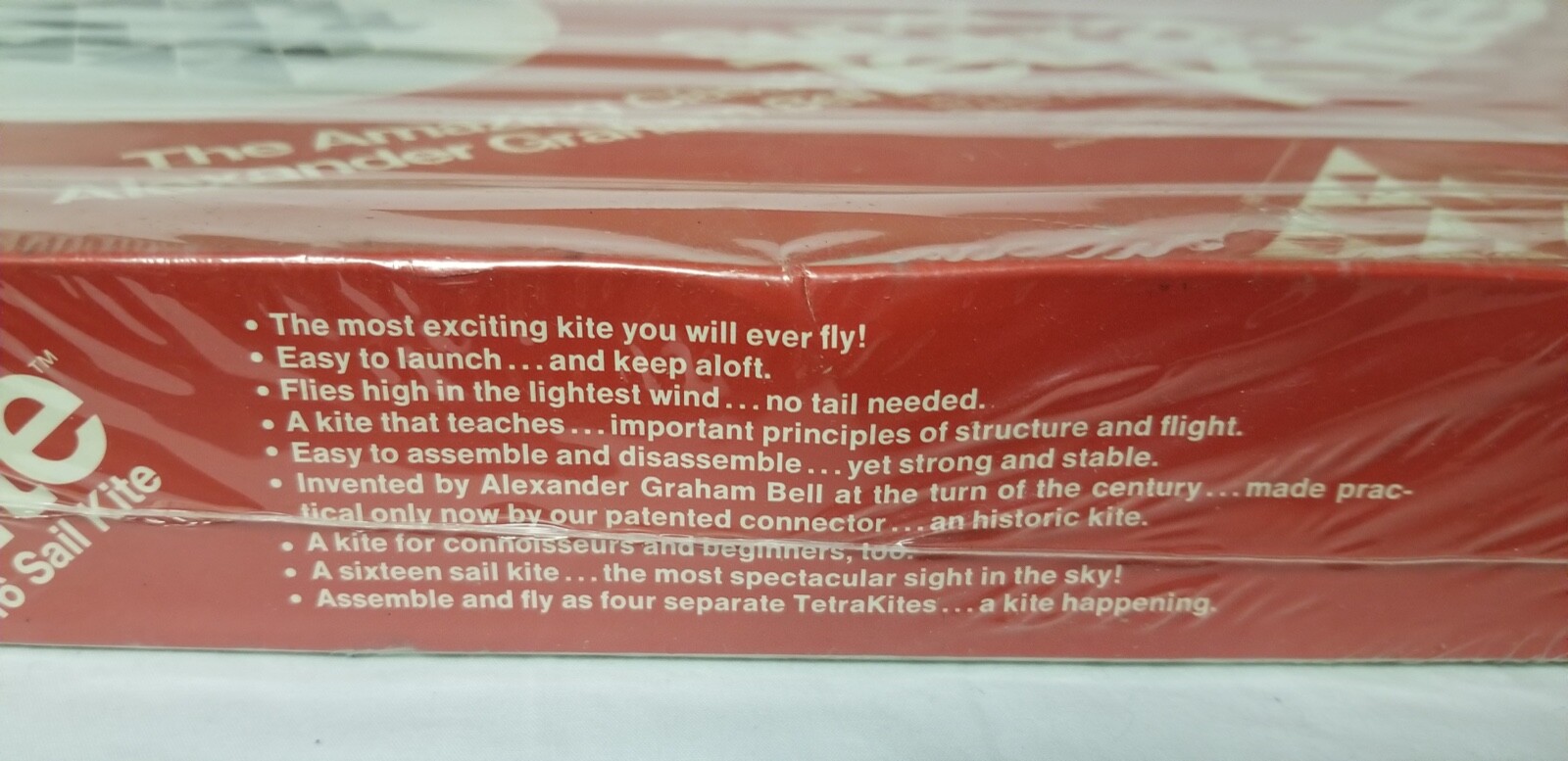 The amazing Classic Alexander Graham Bell Super Tetra KITE 4 in 1 1973