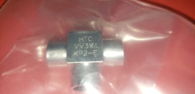 3/8 MICRO FIT TEE, Ham-Let HTC Fittings, V-MT-3/8-W-E, HTC-VV316L-KP2-E