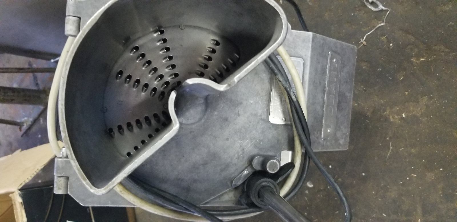 Hobart FP100 Food Processor Continuous Feed Heavy Duty Commercial Grade