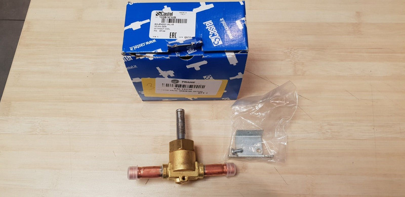 Castel 1038/M10s Solenoid Valve 10mm Ods Without Coil *Neuf*