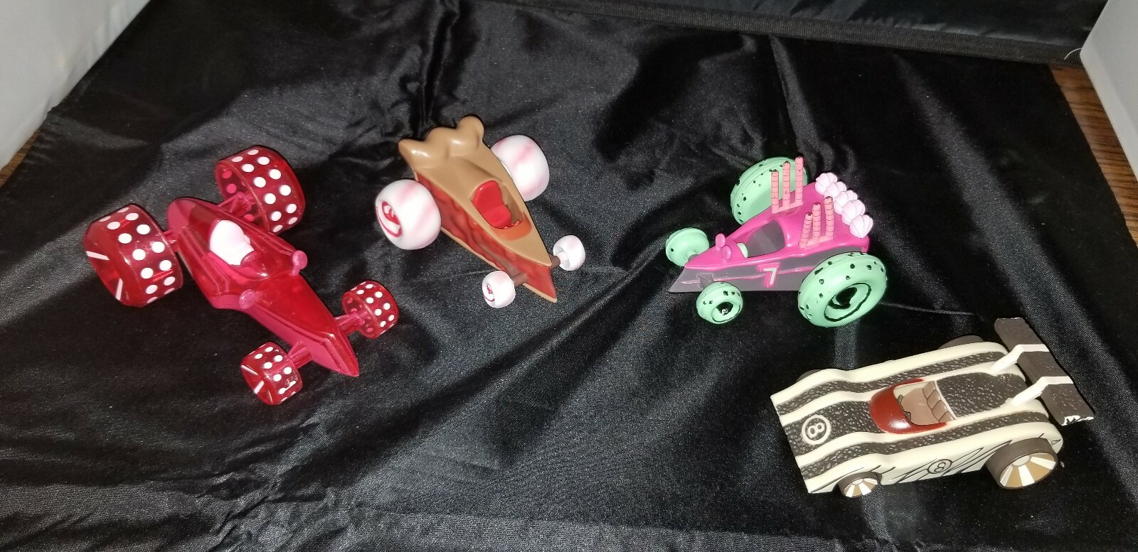 LOT 4 DISNEY STORE Wreck It Ralph SUGAR RUSH Racers JUBILEENA Candlehead TAFFYTA