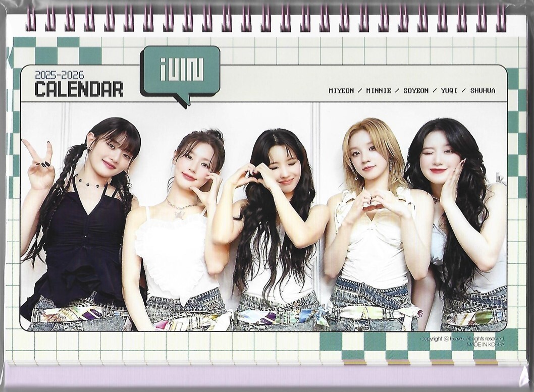 【新品未開封】(G)I-DLE gidle シーグリ2025 カレンダー トレカ $_57.JPG?set_id=880000500F