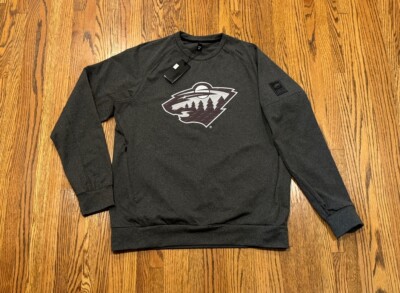 Minnesota Wild UNRL Limited Edition Crossover Crewneck Sweatshirt NHL Hockey NWT