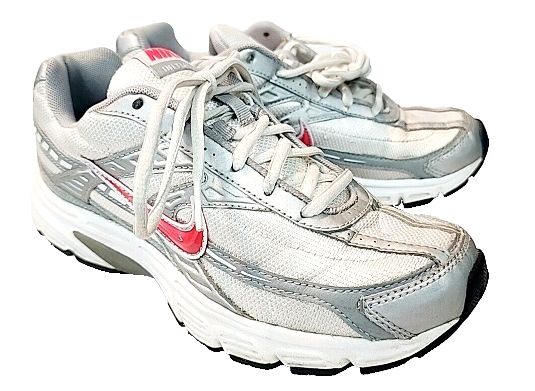 スニーカー [NIKE] Nike Women's Initiator - Pink / Silver Nike Initiator Running Shoes White Silver Gray Pink Women's
