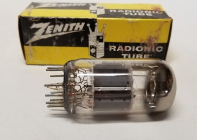 ZENITH Electronic Tube 9AH9 NOS In Original Box ~ Tested 