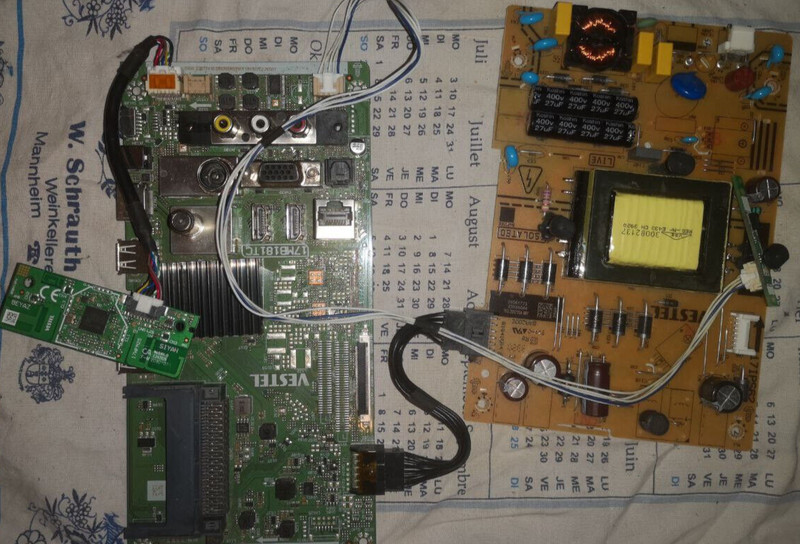 Vestel 17ips62 + 17mb181tc + 17wfm25 + 17ld201