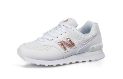 New Balance 574 Women's WL574HNE White Sneakers BRAND NEW