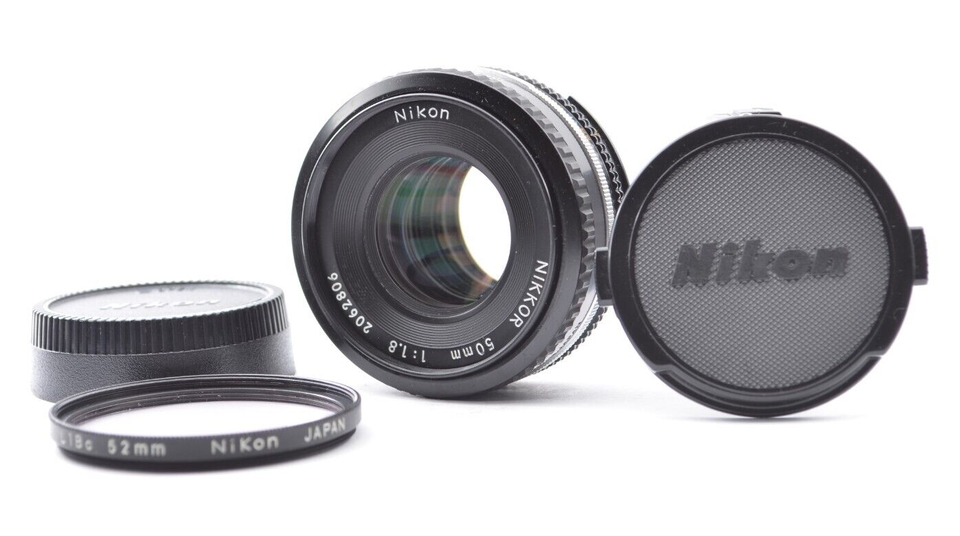 Top Mint】NIKON NIKKOR 50mm f/1.8 Ais Ai-s Standard Prime