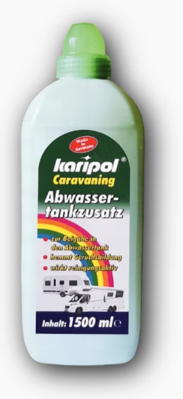 Karipol Caravaning Abwassertank-Zusatz - für Wohnwagen und Wohnmobile - 1500 ml