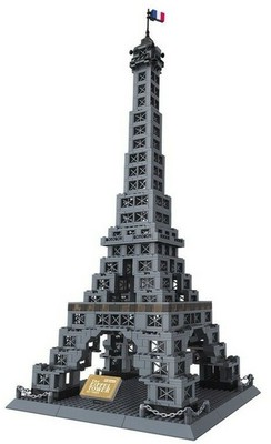 Wange 5217 Eiffelturm in Paris Klemmbausteine Architektur Modell NEU