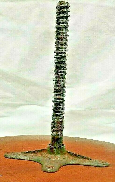 Antique Charles Parker Company Swivel For Piano/Organ Stool Seat