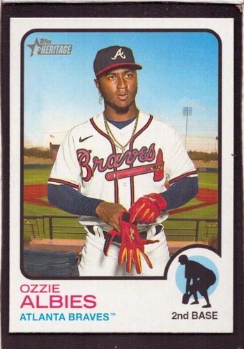 2022 Topps Heritage High Number - Ozzie Albies #378