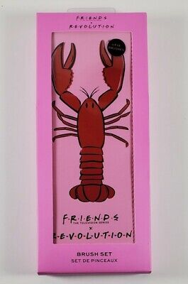 FRIENDS Tv Series Revolution  LOBSTER 3 Pc EYE BRUSH Set Case She s Your Lobster