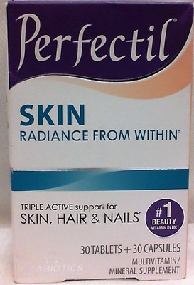 Perfectil Skin Radiance from Within 30 Tablets + 30 Caps...