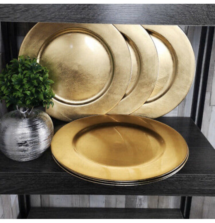 Gold charger plates wedding, Christmas in Whitley Bay, Tyne and