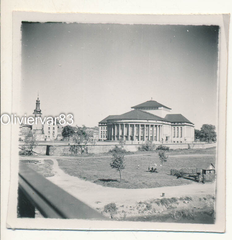 Photo Ancienne 1949? - SaarbrÃ¼Cken Staatstheater