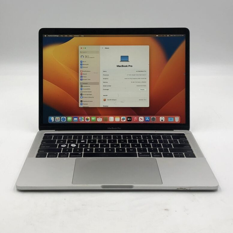 Apple MacBook Pro - A1989 - 13