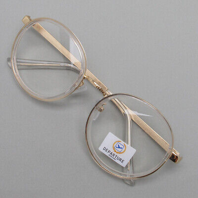 Departure 3 Blue Light Clear Lens Eye Glasses Vintage Retro Style eyewear