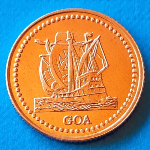 Goa 30 Réis 2021 UNC Sailing Ship Portuguese India unusual coinage
