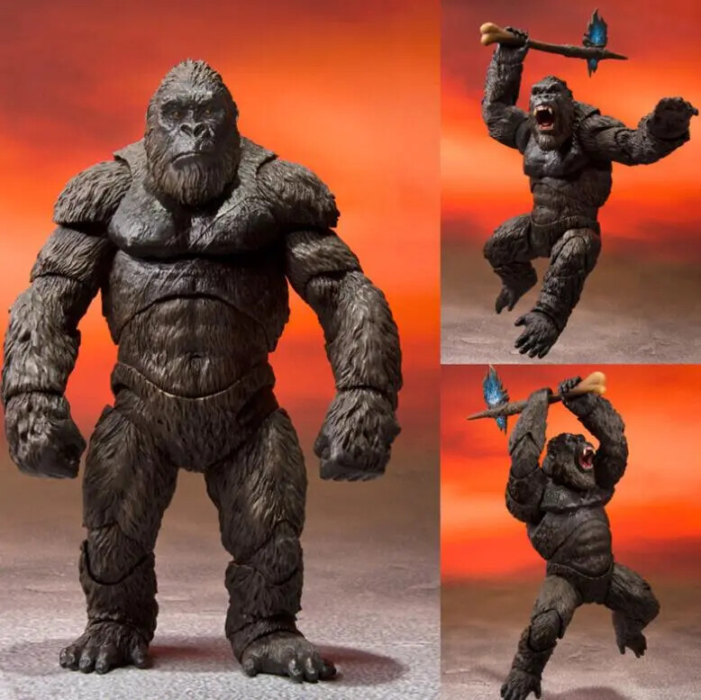 NECA Godzilla vs Kong Movie Monkey King Kong Articulated Figure Model Toy