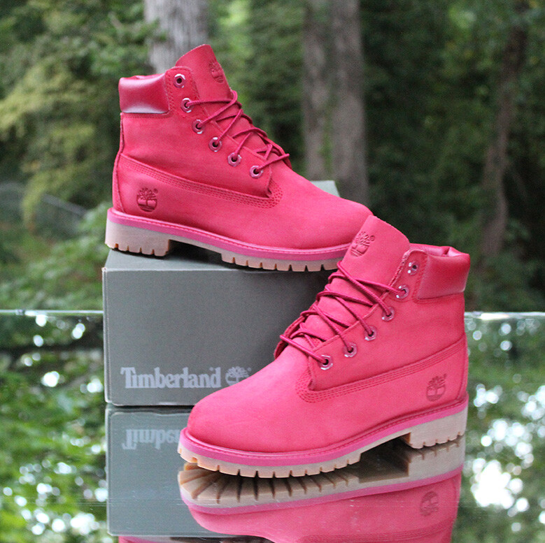 希少Timberland ピンク　24.5 Timberland - Girl - GS 6