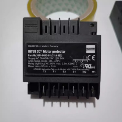 1pcs new KRIWAN compressor protection module INT69 SC 071-0615-01(31A 402) 24V