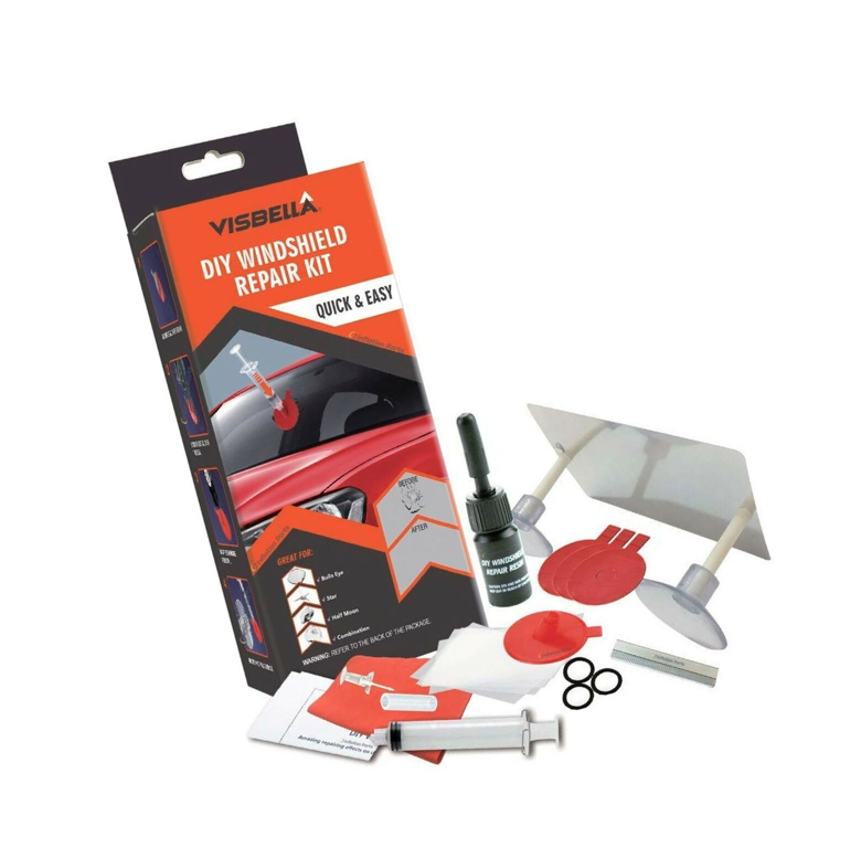 Visbella Windshield Repair kit DIY Car Window Repair polishing Windscreen 