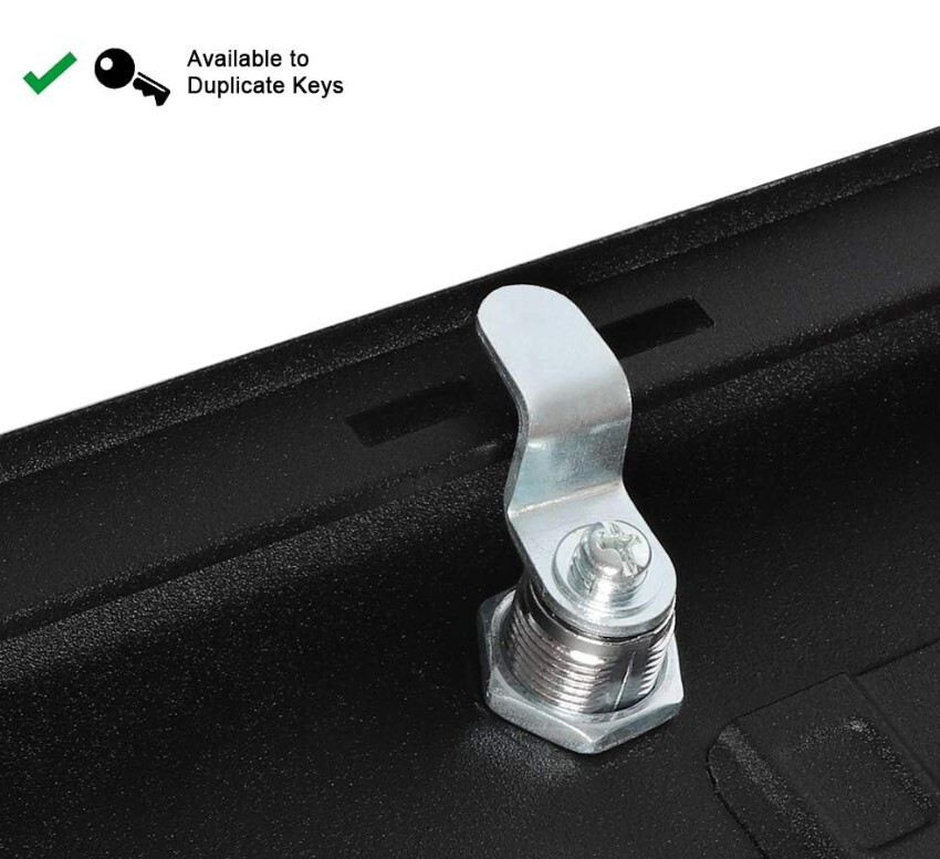 Key Cabinet Wall Mount Key Lock Box with Key Management Locking Key Organizer