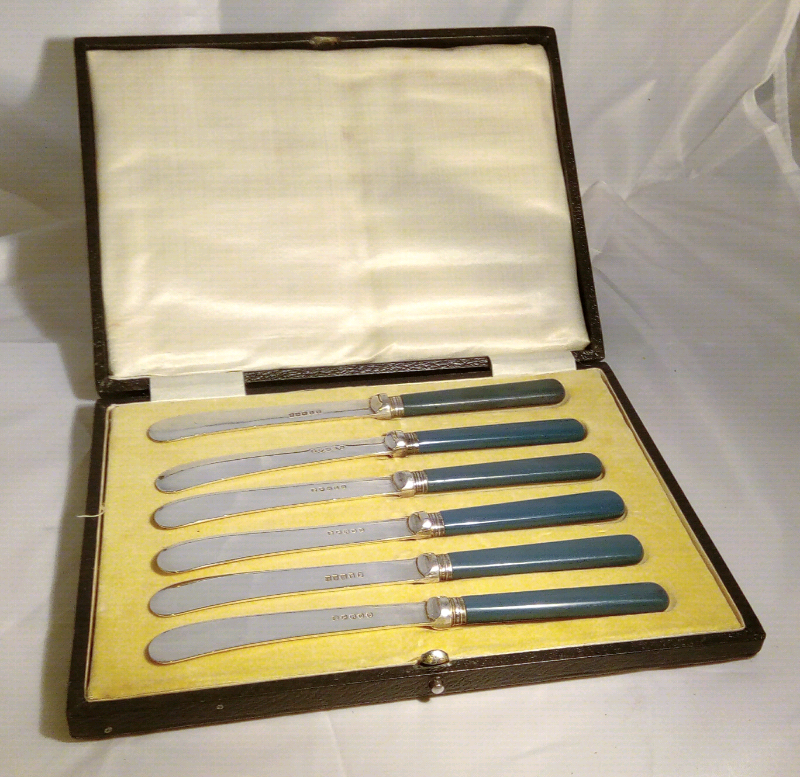 SET OF 6 EPNS BUTTER KNIVES (BOXED) in Dalgety Bay, Fife Gumtree