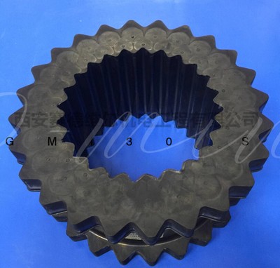 Screw air compressor coupling glue 1614873900 black rubber   pad #D2*