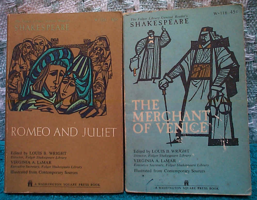 Lot of 8 Shakespeare Romeo Juliet Macbeth Richard III Hamlet Henry IV Merchant