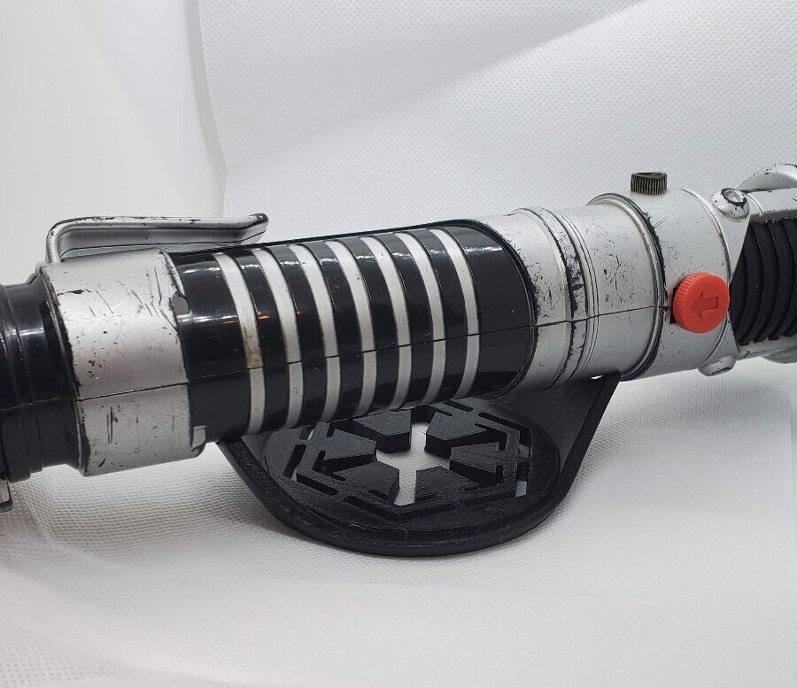 Simple Glactic Empire Horizontal Lightsaber Display Stand Holder Desk Top